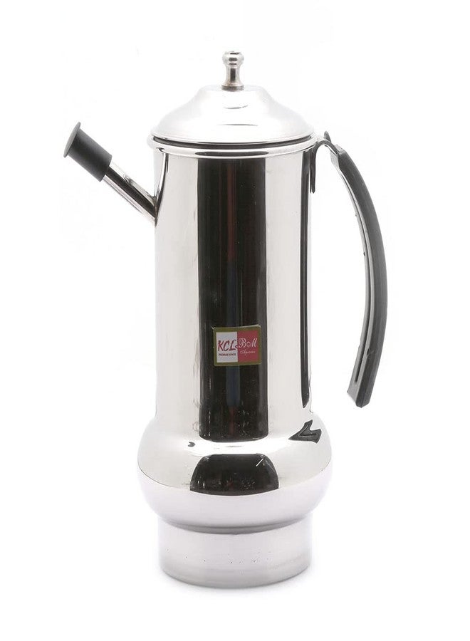 KCL Stainless Steel - Glamour Oil Dispenser with Nozzle | Perfect for Olive Oil, Canola Oil, Ghee & Vinegar | Leak Proof & Easy Flow | Drip Free Spout | 1000 ML Capacity | Must Have Kitchen Essential - Image 1